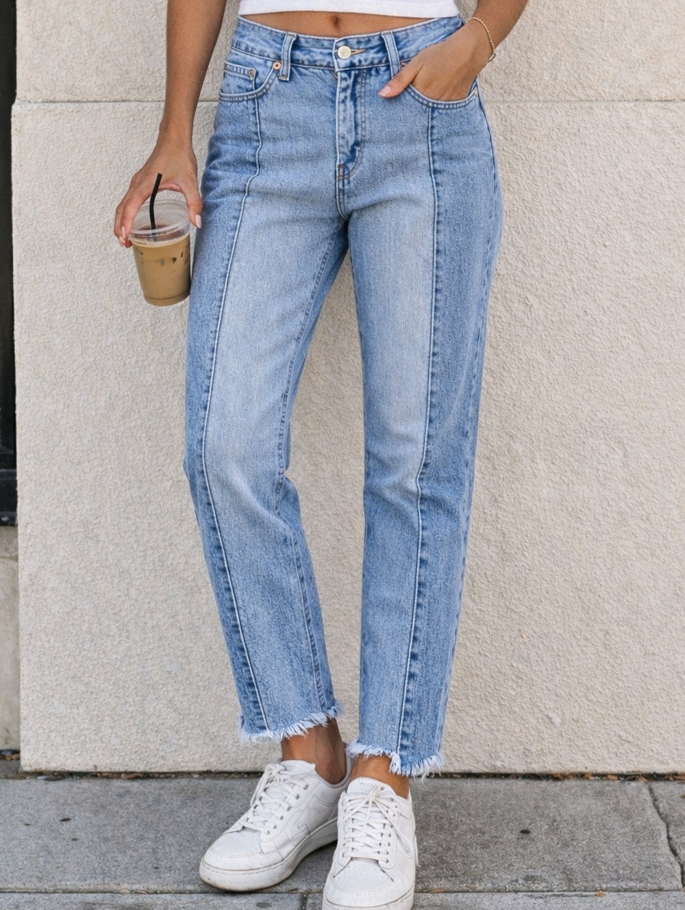 American Eagle Outfitters Medium Blue Straight Leg Jeans